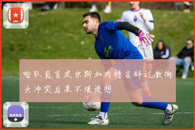 哈队直言皮尔斯加内特言辞过激街头冲突后果不堪设想